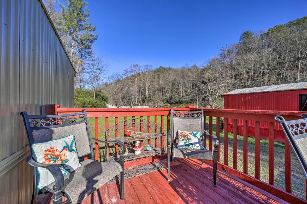 Smoky Mountain Vacation Rental With Hot Tub And Kayaks Whittier Extérieur photo